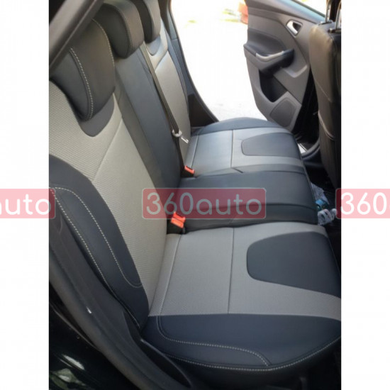 Оригінальні чохли з екошкіри на сидіння Ford Kuga 2019- Пошиття під Замовлення