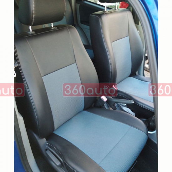 Модельные чехлы на сиденья Chevrolet Cruze 2009-2014 комбинированные 80.13.06 Пошив под Заказ
