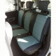 Модельные чехлы на сиденья Ford Tourneo Custom 2012- 8 мест комбинированные 80.05.24 Пошив под Заказ