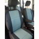 Модельные чехлы на сиденья Ford Tourneo Custom 2012- 8 мест комбинированные 80.05.24 Пошив под Заказ