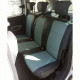 Модельные чехлы на сиденья Kia Carens 2006-2012 7 мест комбинированные 80.04.09 Пошив под Заказ