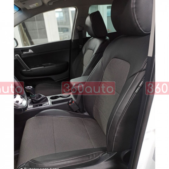 Модельные чехлы на сиденья Mazda CX-5 2011-2015 комбинированные 80.14.08 Пошив под Заказ