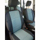 Модельні чохли на сидіння Mitsubishi Pajero Sport 2015- комбіновані 80.11.21 Пошиття під Замовлення