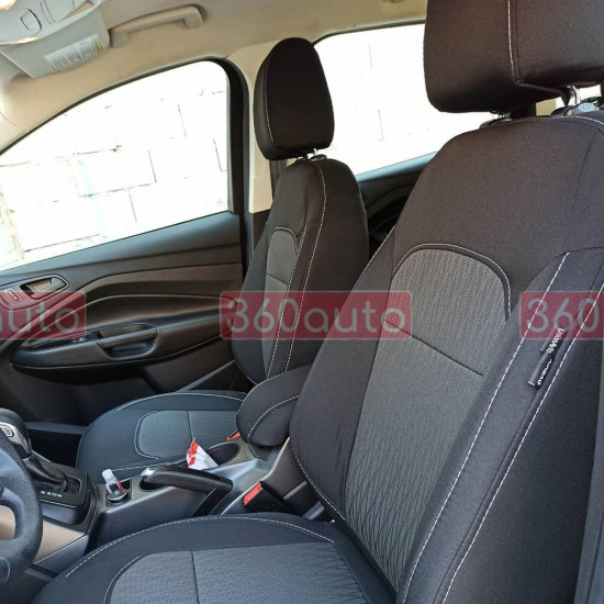Модельные чехлы на сиденья Ford Ranger 2015- Double Cab ткань 70.05.19 Пошив под Заказ