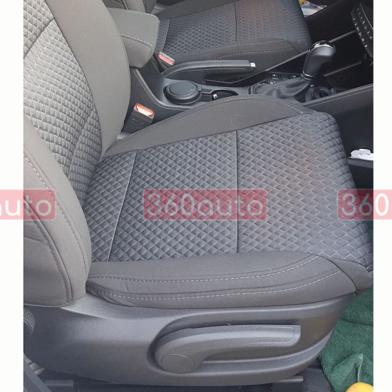 Модельні чохли на сидіння Hyundai Creta 2015- Тканина 70.03.39 Пошиття під Замовлення