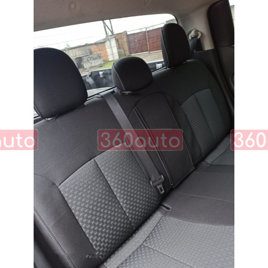 Модельні чохли на сидіння Mitsubishi L200 2015- Тканина 70.11.20 Пошиття під Замовлення