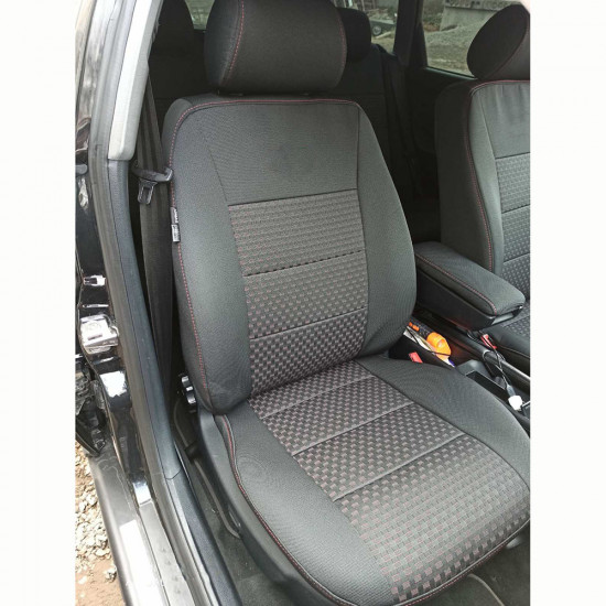 Модельные чехлы на сиденья Nissan Sentra 2012-2015 ткань 70.16.35 Пошив под Заказ