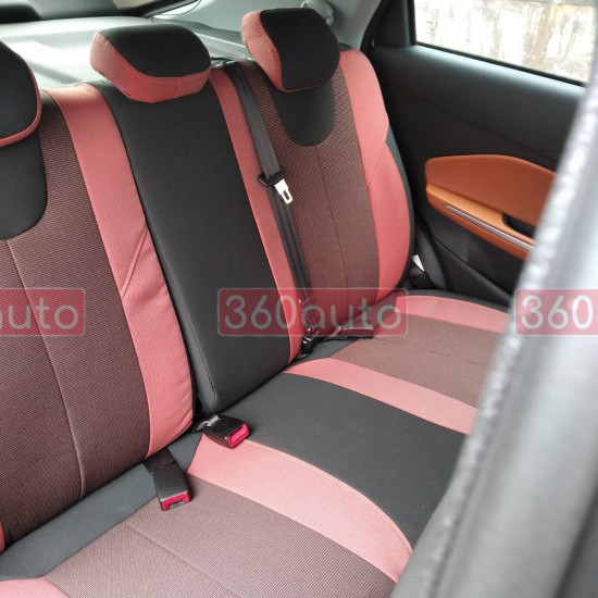 Модельные чехлы на сиденья Nissan Sentra 2012-2015 ткань 70.16.35 Пошив под Заказ