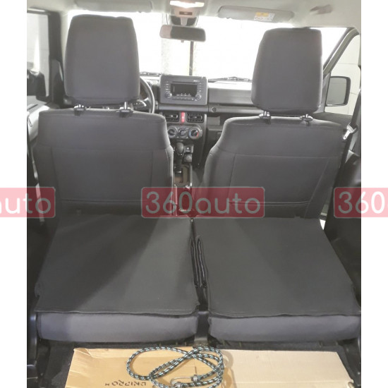 Модельные чехлы на сиденья Suzuki Jimny 2018- ткань 70.12.12 Пошив под Заказ