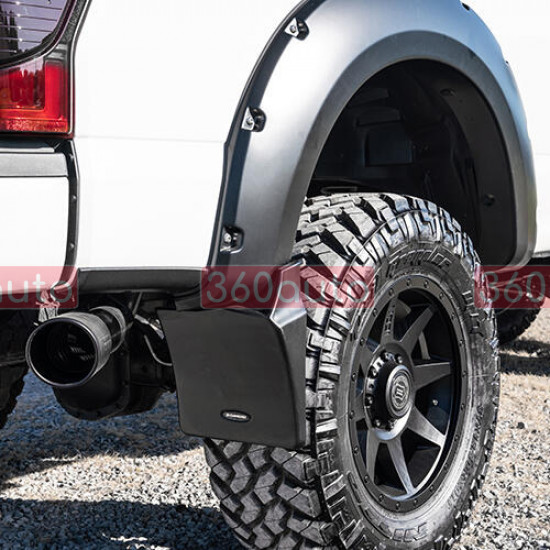 Бризковики на Toyota Tundra 2014- задні для арок Pocket Style Bushwacker BWRMUD-30040