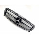 Решетка радиатора на Mercedes CLS-class C218 2011-2014 Diamond черная с хромом MB-W218113