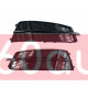 Решітки переднього бампера на Audi A6 C7 2014-2018 S-Line чорні