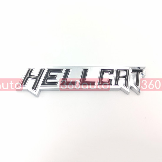Автологотип шильдик емблема Dodge Challenger Hellcat black Emblems111196