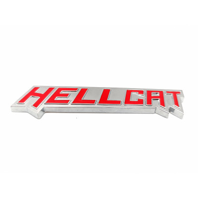 Автологотип шильдик емблема Dodge Challenger Hellcat red Emblems111531