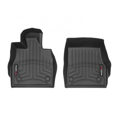 3D килимки для Chevrolet Corvette 2020- чорні передні WeatherTech 4416221