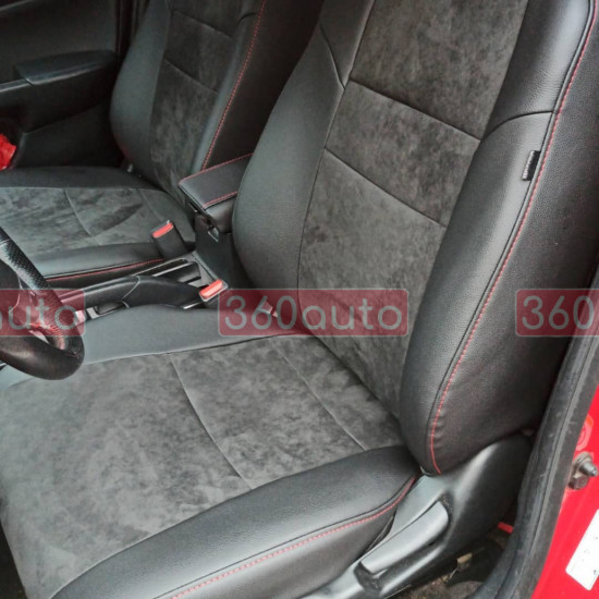 Модельні чохли з антари на сидіння Audi A2 1999-2005 150.32.02 Пошиття під Замовлення