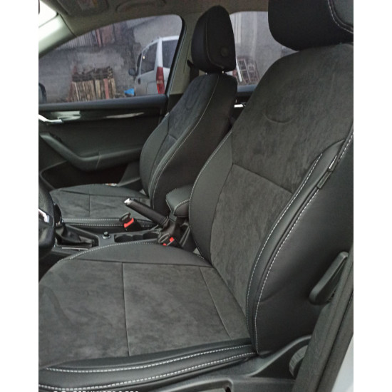 Модельные чехлы с антары на сиденья Chevrolet Bolt 2016- 150.13.08 Пошив под Заказ