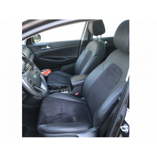 Модельні чохли з антари на сидіння Hyundai Tucson 2018- 150.03.40 Пошиття під Замовлення