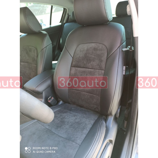 Модельные чехлы с антары на сиденья Kia Ceed 2018- 150.04.37 Пошив под Заказ