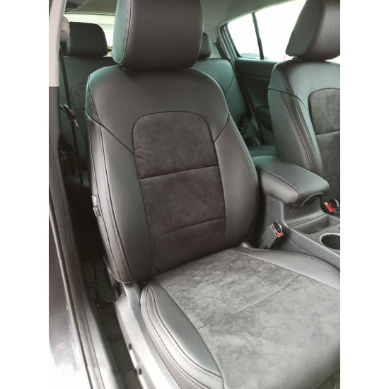 Модельні чохли з антари на сидіння Kia Sportage 2018- 150.04.32 Пошиття під Замовлення