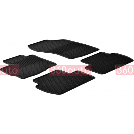 Килимки для Mitsubishi Outlander, Peugeot 4007, Citroen C-Crosser 2008-2012 GledRing 0155