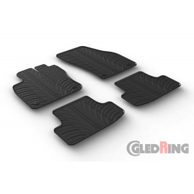 Коврики для Audi Q2 2016- GledRing 0255
