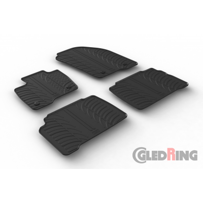 Килимки для Ford Galaxy, S-Max 2015- GledRing 0552