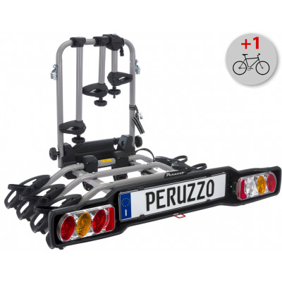 Велокрепление Peruzzo 706-4 Parma 4 + Peruzzo 661 Bike Adapter (PZ 7064-661)