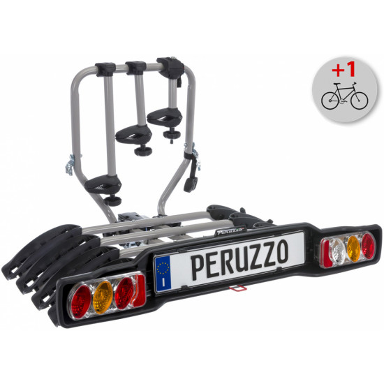 Велокрепление Peruzzo 668 Siena 4 + Peruzzo 661 Bike Adapter (PZ 668-4-661)