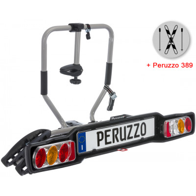 Велокрепление  с креплением для лыж Peruzzo 668 Siena 2 + 389 Ski & Snowboard Carrier (PZ 668- 389)