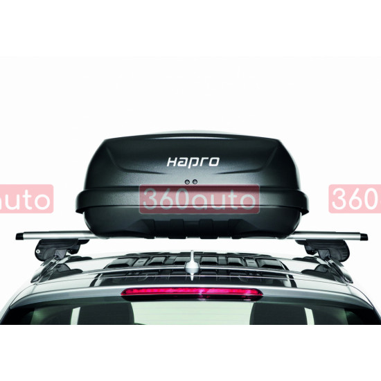 Вантажний бокс на дах автомобіля Hapro Traxer 6.6 Anthracite (HP 35908)