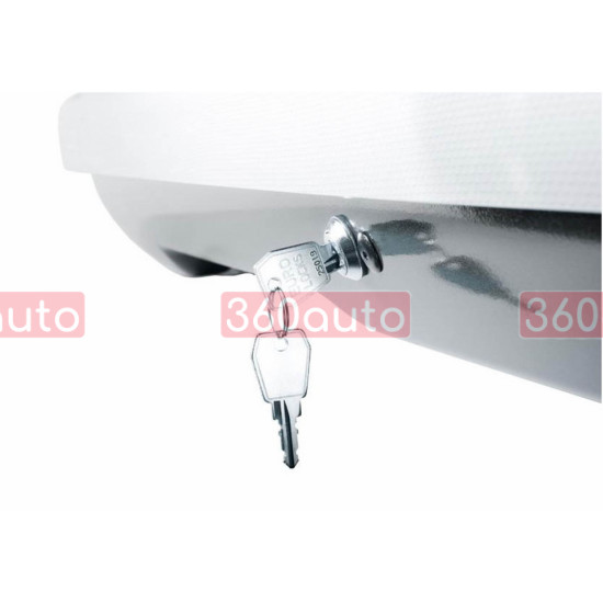 Вантажний бокс на дах автомобіля Hapro Traxer 8.6 Pure White (HP 26185)