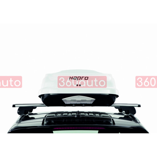 Вантажний бокс на дах автомобіля Hapro Zenith 8.6 Pure White (HP 26201)