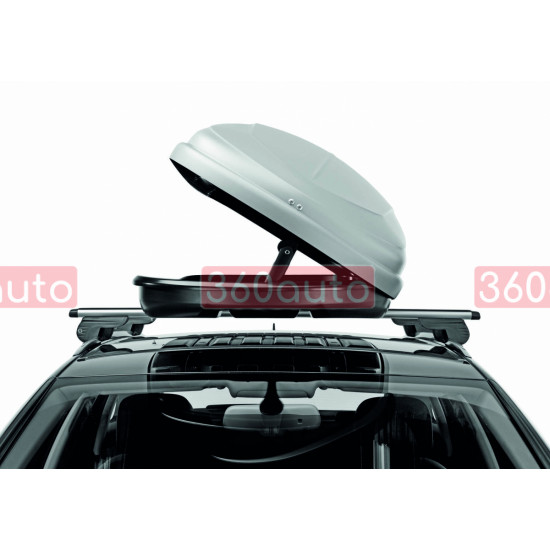 Грузовой бокс на крышу автомобиля Hapro Traxer 4.6 Anthracite Dual-Side (Автобокс HP 38885)