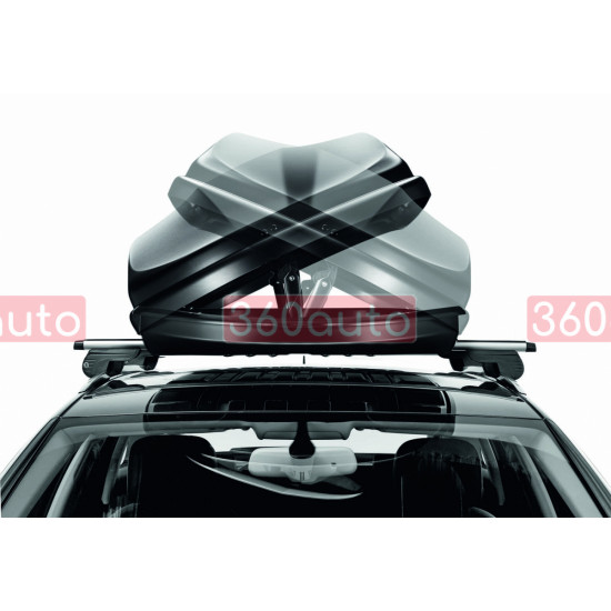 Грузовой бокс на крышу автомобиля Hapro Cruiser 10.8 Anthracite (Автобокс HP 30690)