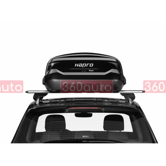 Грузовой бокс на крышу автомобиля Hapro Trivor 560 Brilliant Black (HP 33011)