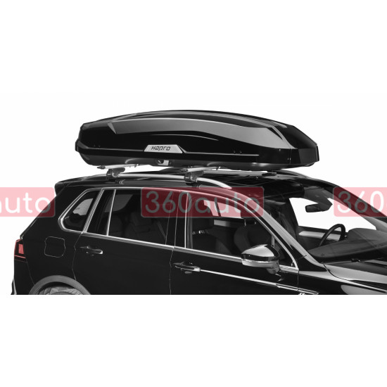 Грузовой бокс на крышу автомобиля Hapro Trivor 560 Brilliant Black (HP 33011)