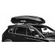 Вантажний бокс на дах автомобіля Hapro Trivor 640 Brilliant Black (Автобокс HP 33012)