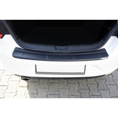 Renault Megane IV 2016↗ гг. Накладка на задний бампер EuroCap (ABS)