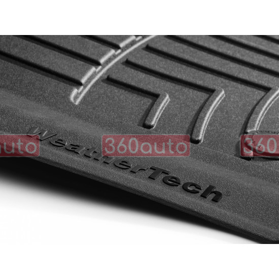 3D коврики для Toyota Land Cruiser Prado 150, Lexus GX 460 2013- серые задние WeatherTech HP 462862IM