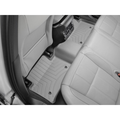 3D килимки для Land Rover Range Rover Evoque 2019- сірі задні WeatherTech 4615412