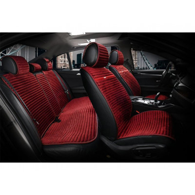 Автонакидки красные, комплект Elegant Napoli Maxi EL 700 111