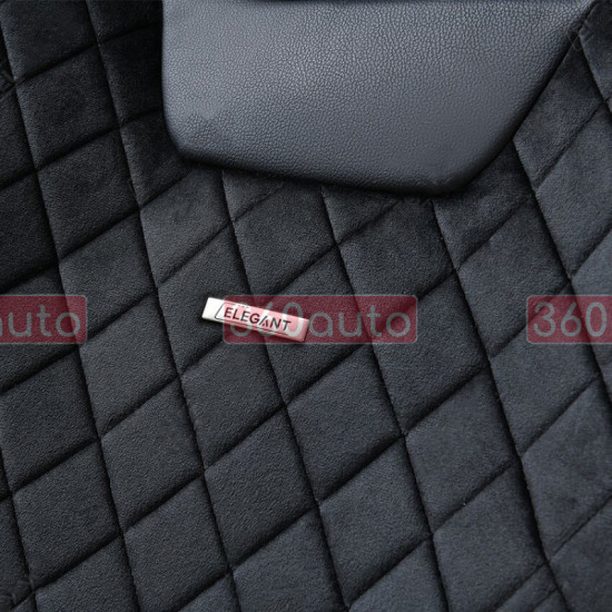 Автонакидки серые, комплект Elegant Torino Maxi 3D EL 700 123