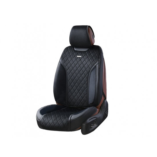Автонакидки чорні, комплект Elegant Torino Maxi 3D EL 700 126