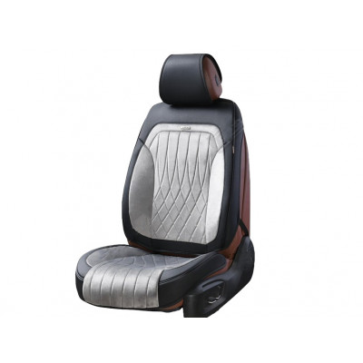Автонакидки серые, комплект Elegant Modena Maxi 3D EL 700 133