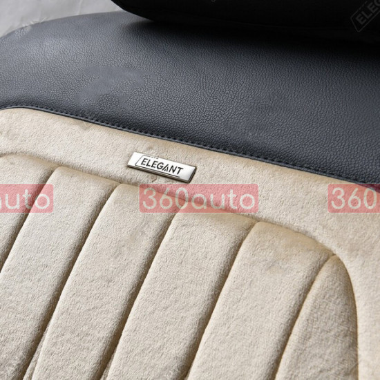 Автонакидки бежевые, комплект Elegant Modena Maxi 3D EL 700 134