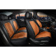 Автонакидки коричневі, комплект Elegant Modena Maxi 3D EL 700 137
