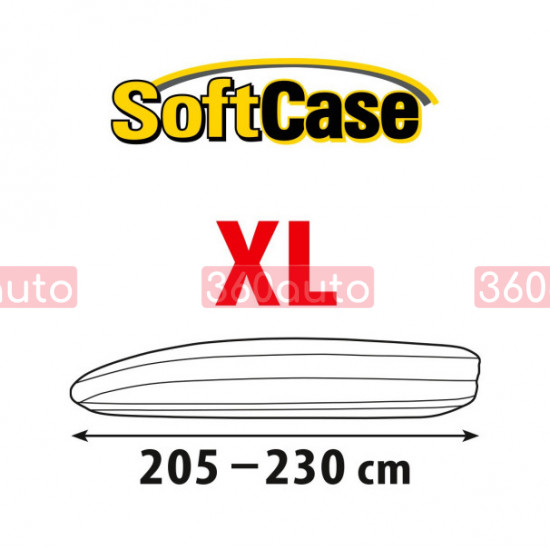 Захисний чохол для автобоксу Kegel Softcase XL 205-230 см 5-3418-206-3040