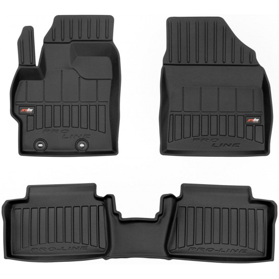 3D коврики для Mazda 2 Hybrid, Toyota Yaris, Yaris Cross 2019- Frogum Proline 3D426474