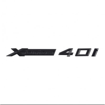 Автологотип шильдик эмблема надпись BMW Xdrive 40i Black Shadow Edition